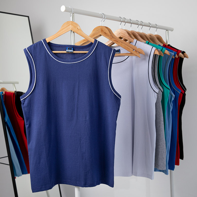 Chemise sans manches bleu marine pour homme - Vêtements