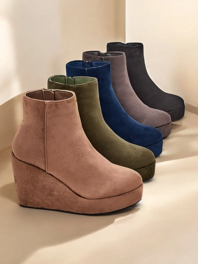 Bottes compensées pour femmes Royalfashion Sieffa