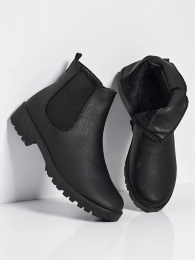 Bottines Chelsea pour femmes en cuir écologique Belmo