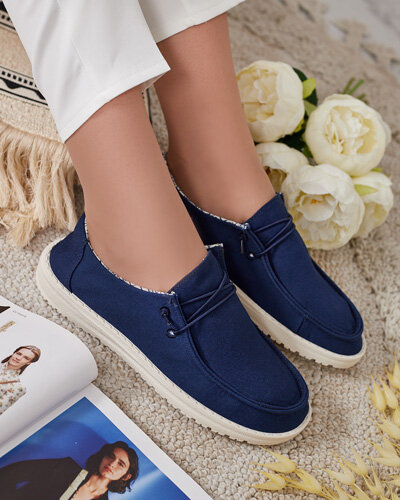 Royalfashion Demi-pointes à lacets Reptess pour femme