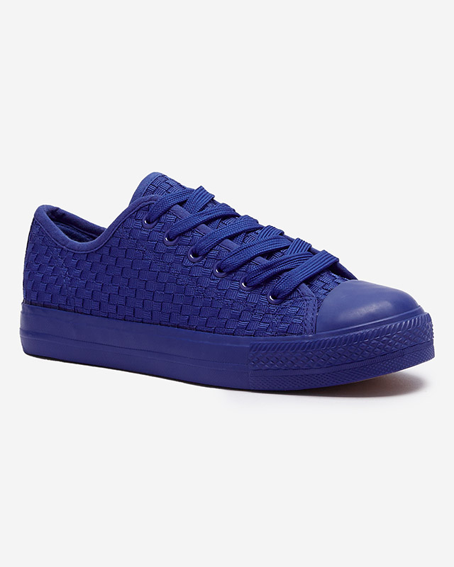 Cobalt baskets pour femmes avec gaufrage Aklina - Footwear