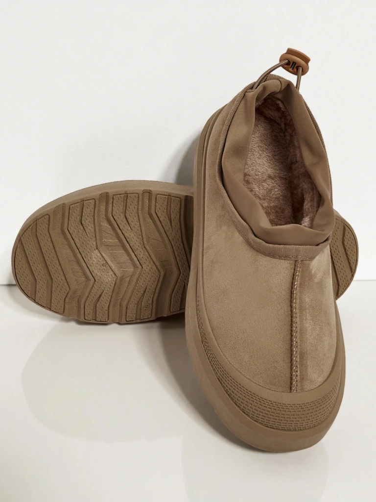 Bottes courtes de type bottes de neige pour femmes Velisee