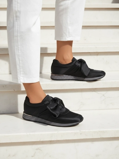 Royalfashion Baskets pour femmes avec un nœud Socca