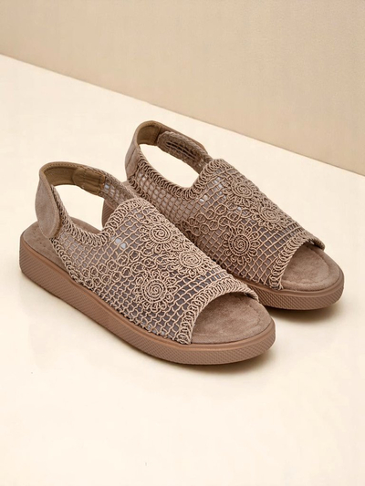 Sandales ajourées Levay pour femmes Royalfashion avec tige