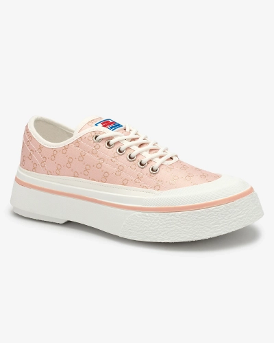 OUTLET Royalfashion Baskets compensées Ferriva rose pour femme