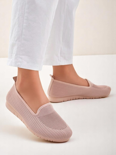 Mocassins en tissu Royalfashion pour femmes Caerit