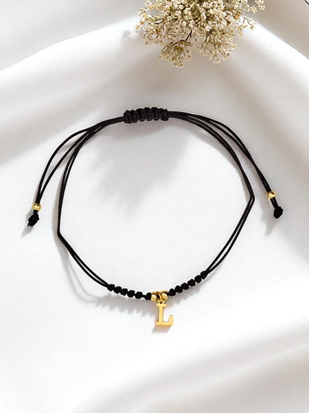 Bracelet pour femme avec la lettre L Luna Spark