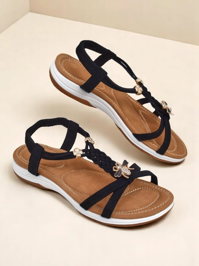 Royalfashion Sandales ornées pour femmes Fiacco