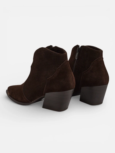 Bottines de cowboy pour femmes en cuir naturel Nilof