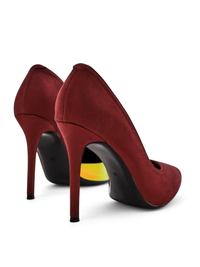 Royalfashion Pompes pour femmes avec un nœud et un insert holographique Dremtru