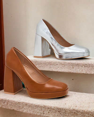 Royalfashion Escarpins à tige haute Cellcas pour femme