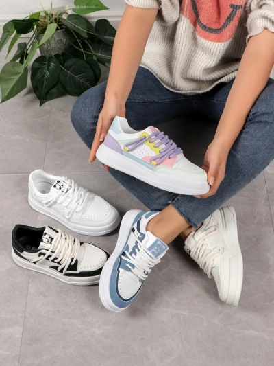 Royalfashion Baskets de Sport pour Femmes Poova