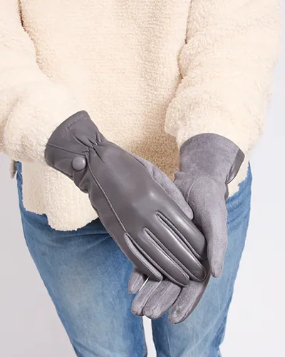 Gants en eco-cuir pour femmes de Royalfashion