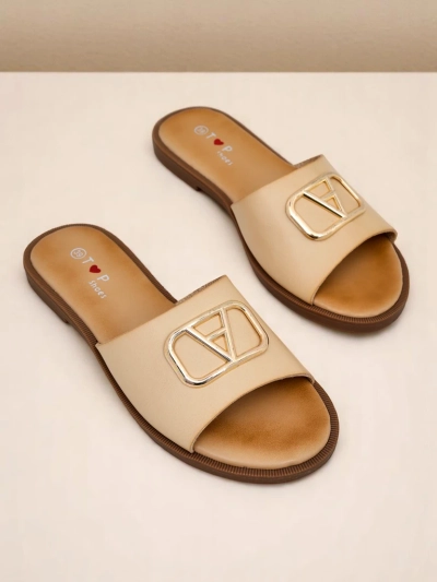 Chaussons Ohanna à semelle plate pour femmes Royalfashion