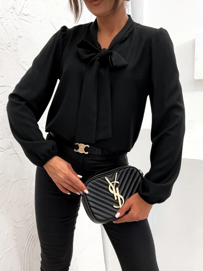Chemisier Royalfashion pour femmes avec nœud