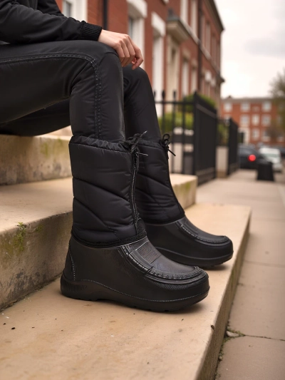 Royalfashion Bottes de neige pour femmes Gomerres