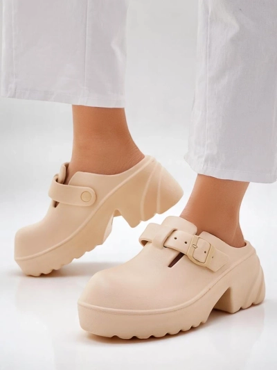 Sandales à talons en caoutchouc Royalfashion pour femmes Voxones