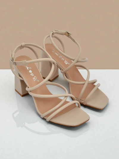 Sandales à talon bloc pour femme Royalfashion Elysia