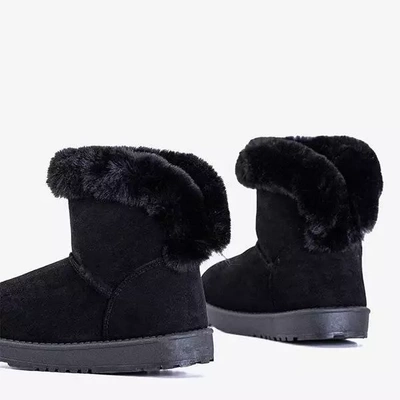 OUTLET Bottes de neige isolées noires pour femmes Nyomi - Footwear