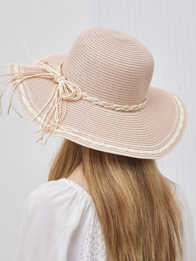 Royalfashion Chapeau de paille femme Liren