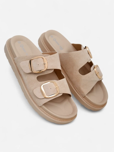 Sandales pour femmes Royalfashion avec boucles Moments