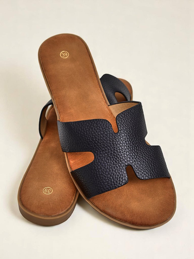 Chaussons pour femme Royalfashion, semelle plate, style décontracté