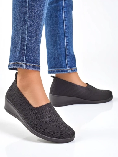 Royalfashion Mocassins femmes sur un petit talon Epoles