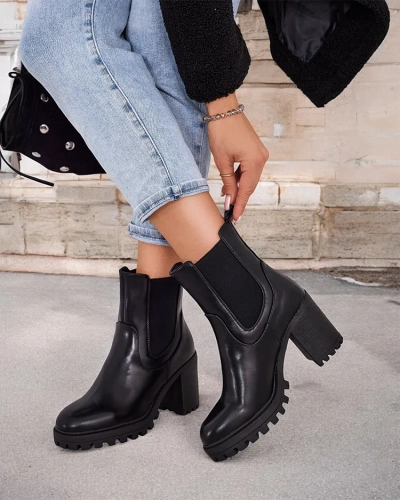 Royalfashion Bottes Tites Stiletto pour femmes