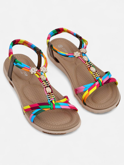 Sandales pour femmes Royalfashion avec décorations Veve
