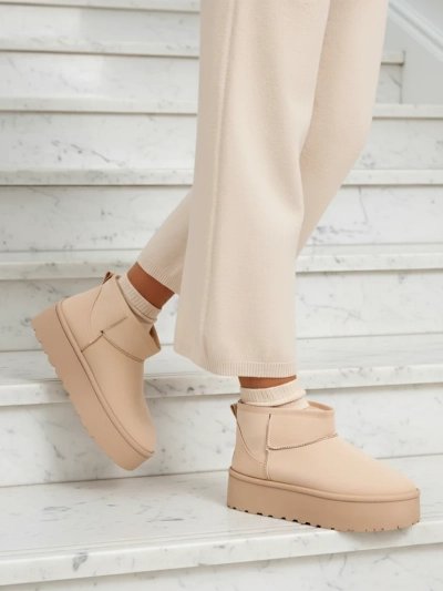 Royalfashion Bottes de neige a'la plateforme pour femmes Dagodo
