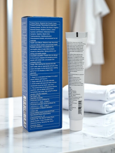 Crème pour le cuir chevelu - stimulation de la croissance des cheveux