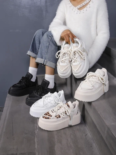 Royalfashion Baskets plateforme sportives pour femmes Aeroll