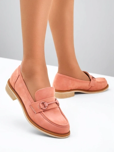 Mocassins en suède éco Royalfashion pour femmes Etolie