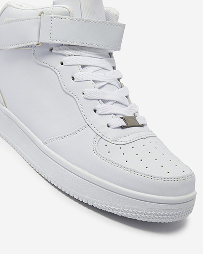 OUTLET Baskets montantes blanches pour femmes Silapa- Footwear