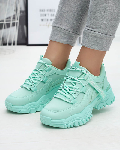 Menthe Chaussures de sport pour femmes Evilpo- Footwear