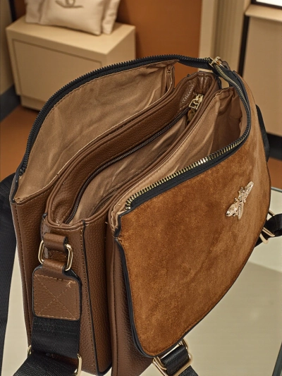 Petit sac à main pour femme en cuir écologique Tessaria