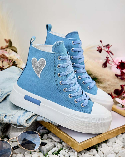 Royalfashion Baskets hautes Tris pour femme