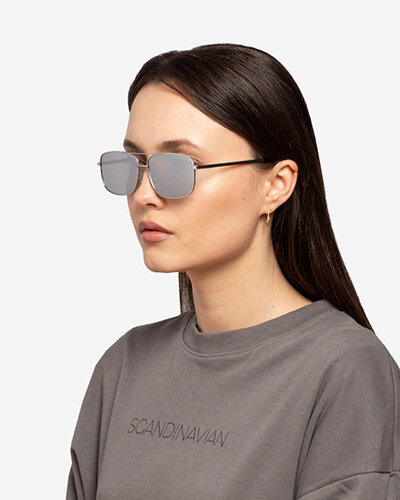 Royalfashion Lunettes de soleil miroir