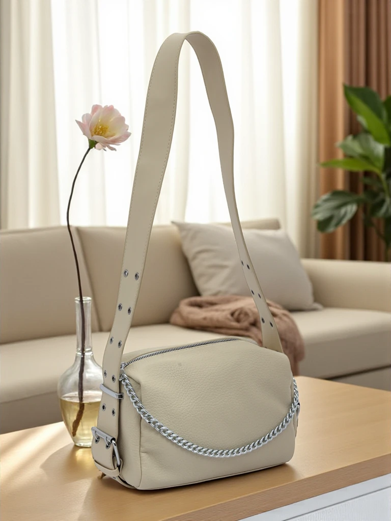 Royalfashion Petit sac à main pour femme en cuir écologique Ivy Grace