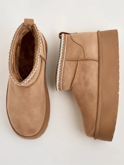 Royalfashion Bottes courtes pour femmes a'la bottes de neige Xoalla