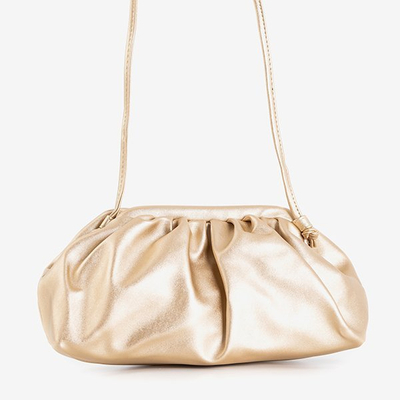 Sac à main à volants doré femme - Sacs à main