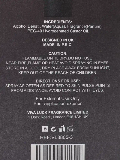 VV Love Nior Hero Pour Homme Eau de Toilette 100ml