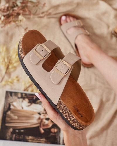 Royalfashion Tongs à semelle plate Ottoma pour femme