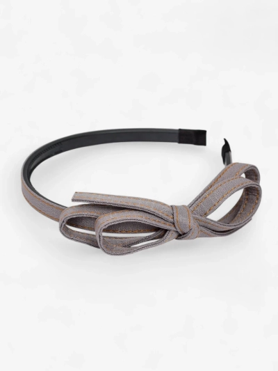 Royalfashion Bandeau avec Nœud Style Jean