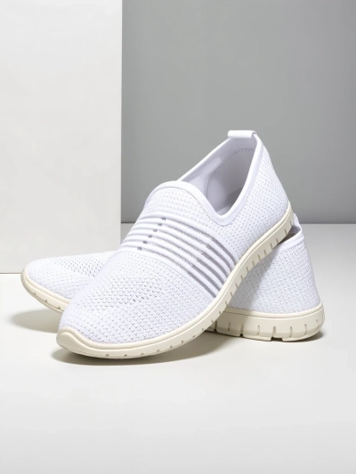 Royalfashion Chaussures de sport à enfiler pour femmes Ollabes