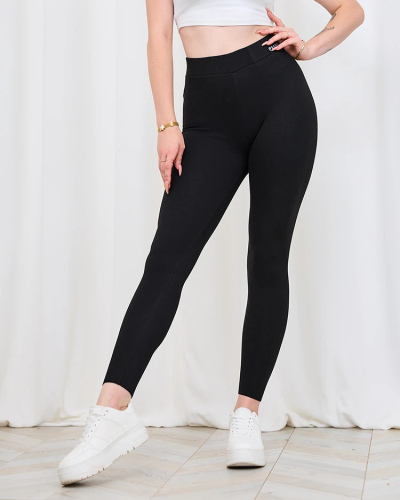 Royalfashion Pantalon legging noir isolé pour femme
