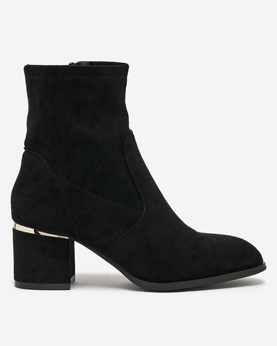 Royalfashion Bottes basses à talon aiguille pour femmes Rejerra