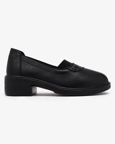 Mocassins noirs pour femme Nasannae - Footwear