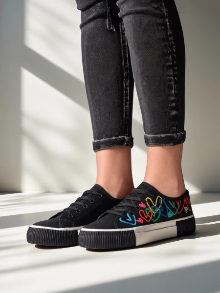 Baskets Royalfashion pour femmes avec impression Sercess