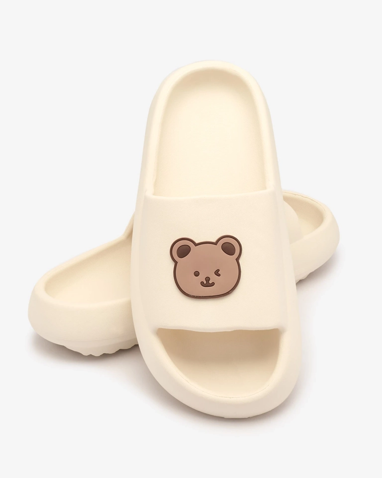 Royalfashion Tongs en caoutchouc crème pour femme Mabyn